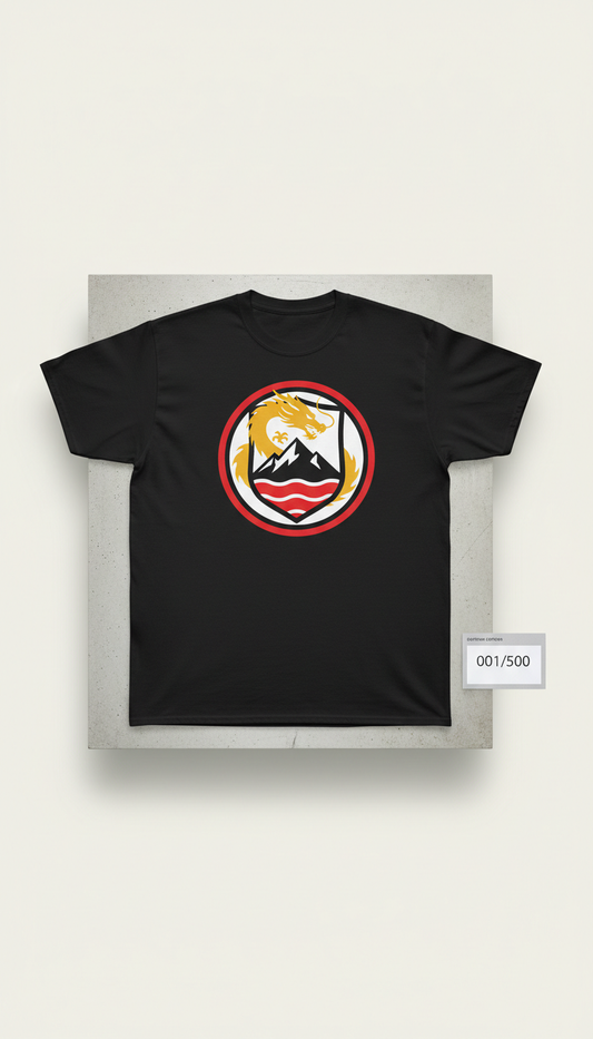 Midnight Black dojo emblem t-shirt